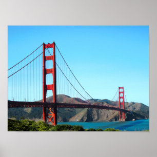 Affiche Golden gate bridge