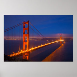 Affiche Golden Gate Bridge, Californie 2