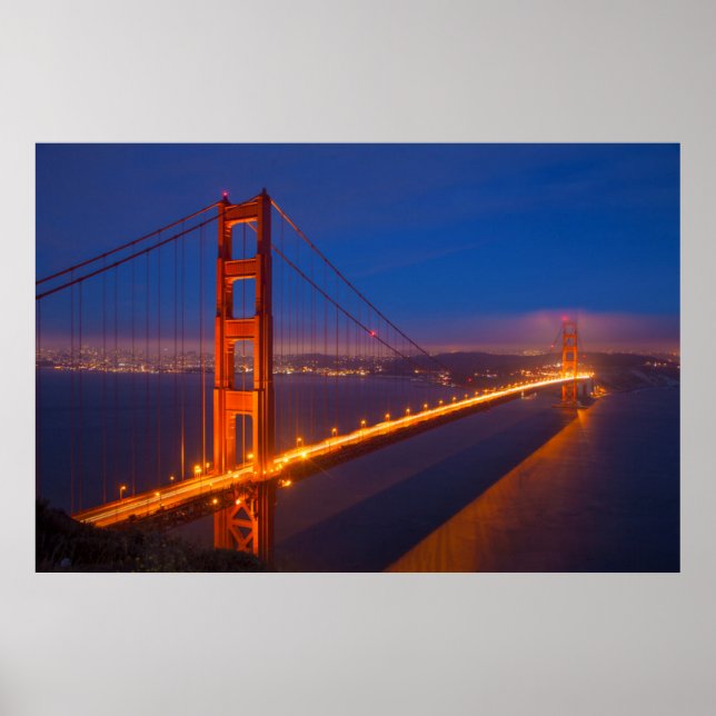 Affiche Golden Gate Bridge, Californie 2 (Devant)