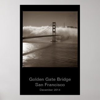 Affiche Golden Gate Bridge déc 2015 #1