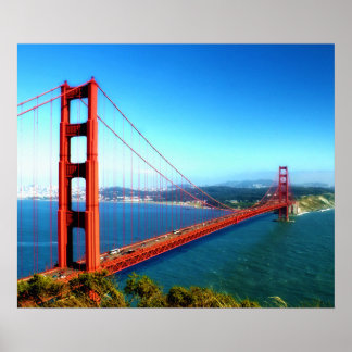 Affiche Golden Gate Bridge - San Francisco