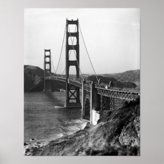 Affiche Golden Gate Bridge - Vers 1984