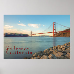 Affiche Golden Gate Matin