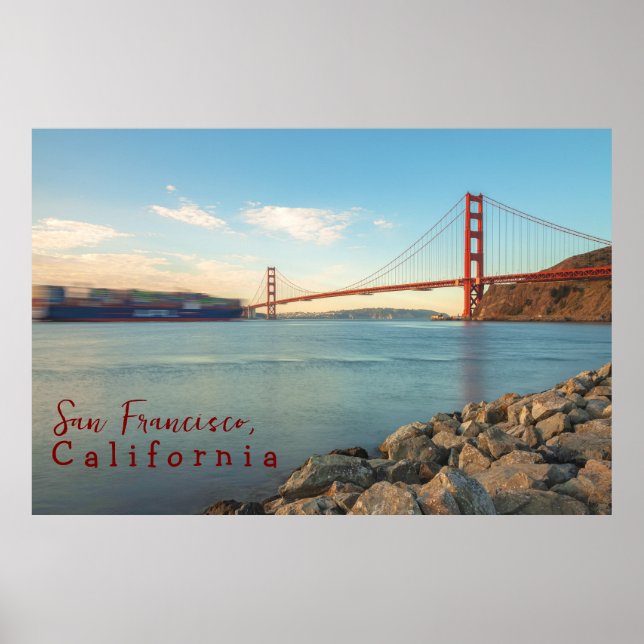 Affiche Golden Gate Matin (Devant)