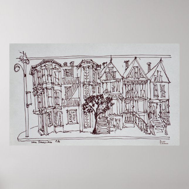 Affiche Golden Gate Park | San Francisco, Californie (Devant)