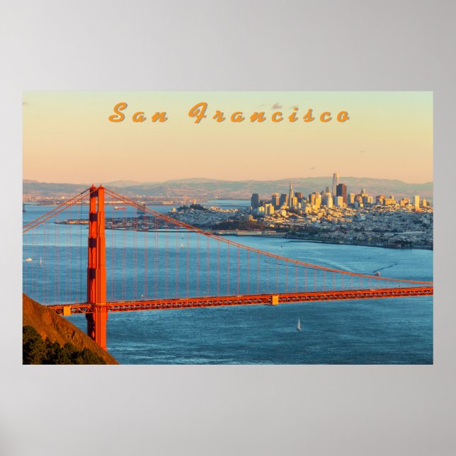 Affiche Golden Gate San Francisco (Devant)