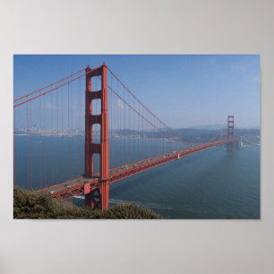 Affiche Golden Gate San Francisco USA