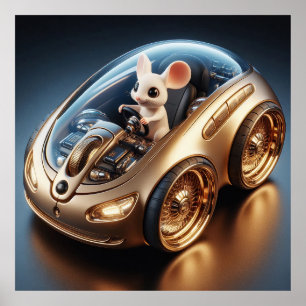 Affiche Golden Mouse-Mobile : La mission d'une petite sour