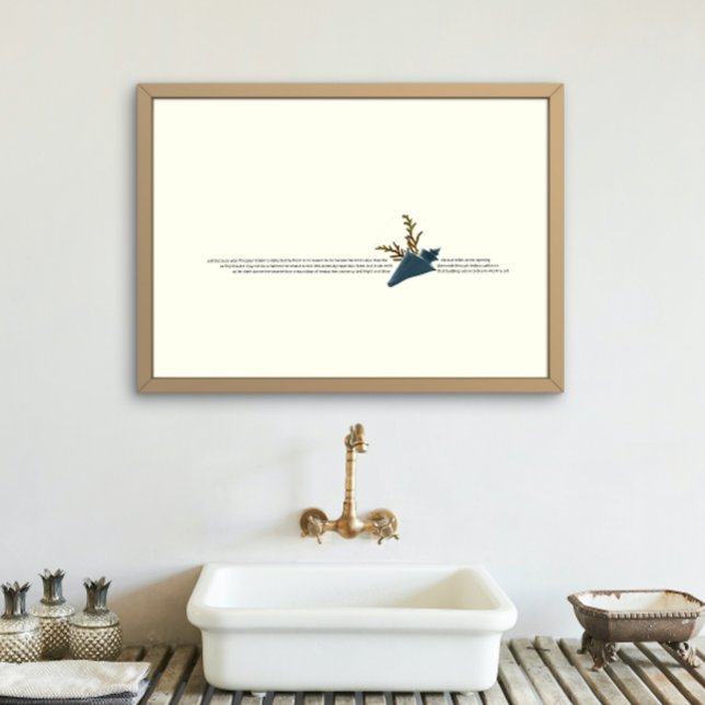 Affiche Golden ratio esthétique wabi sabi art murale côtiè (Golden ratio aesthetic wabi sabi coastal wall art for bathroom decor)