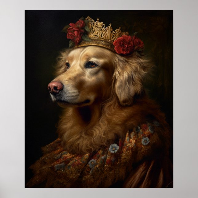 Affiche Golden Retriever (Devant)