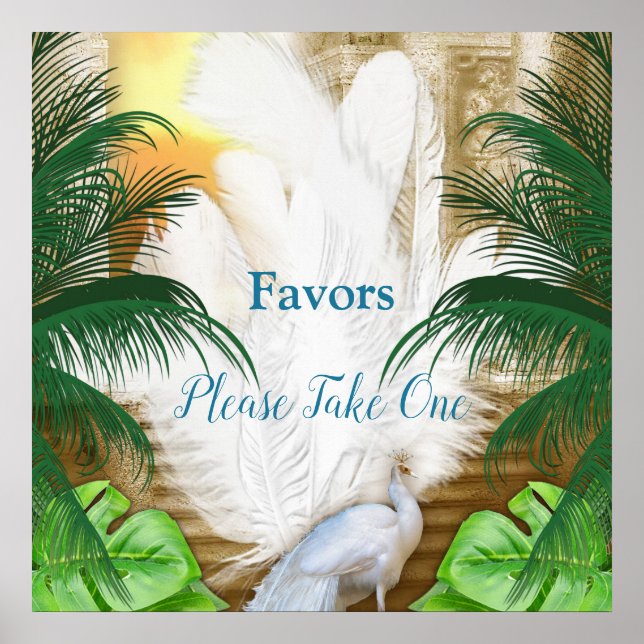 Affiche Golden Royal Peacock Temple Dreams (Devant)