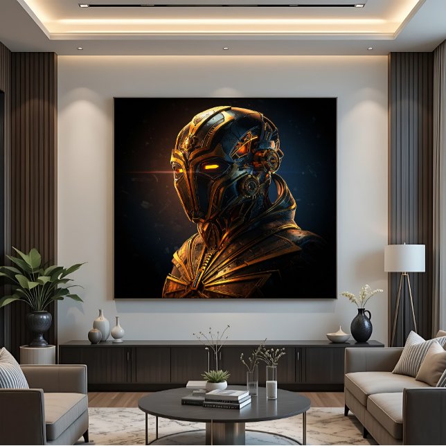 Affiche Golden Sentinel: The Awakening of the Future (Créateur téléchargé)