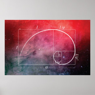 Affiche Golden Spiral