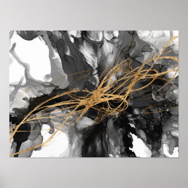 Affiche Golden Vortex I (Devant)