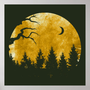 Affiche Golden Woods