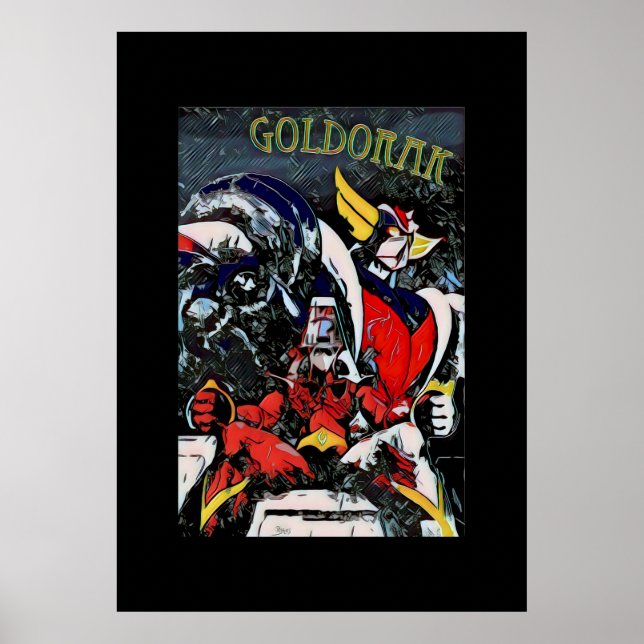 Affiche goldorak (Devant)