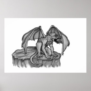 Affiche Golem Gargoyle