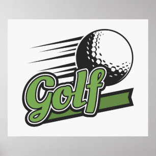 Affiche Golf