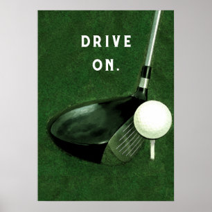 Affiche Golf