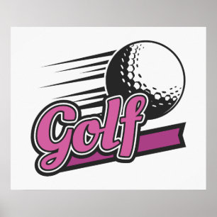 Affiche Golf