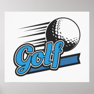 Affiche Golf