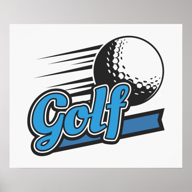 Affiche Golf (Devant)