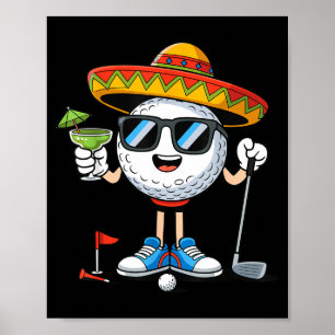 Affiche Golf cinq mai golfing