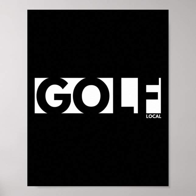 Affiche Golf  compétencesgolf (Devant)
