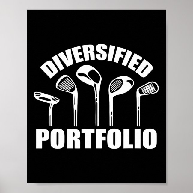 Affiche Golf Diversification Portfolio Funny Business Entr (Devant)