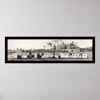 Affiche Golf féminin NY Photo 1913