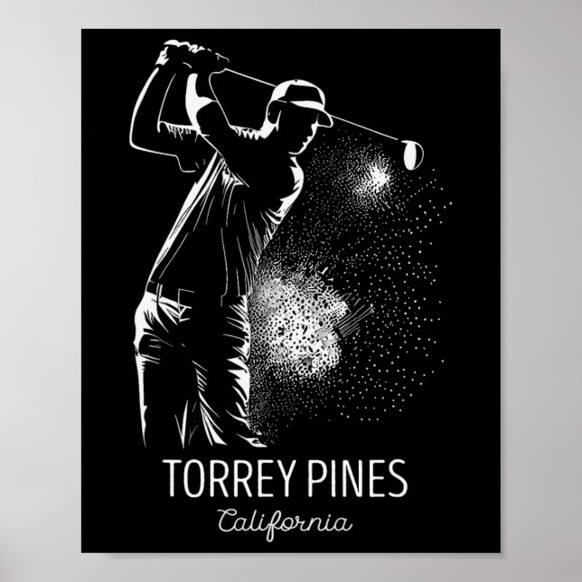 Affiche Golf Golf à Torrey Pines 1  (Devant)