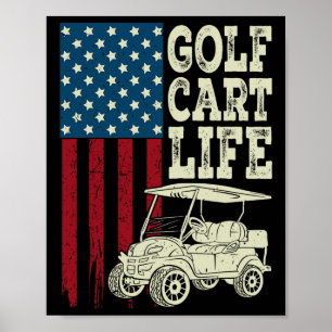 Affiche Golf Panier Life Chemise Hommes Femmes Enfants Dra