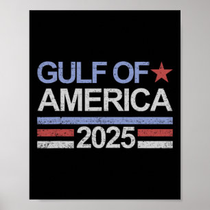Affiche Golfe Des Etats-Unis Amérique 2025 Golfe Des Etats