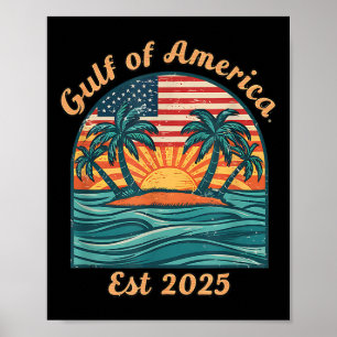 Affiche Golfe Des Etats-Unis Funny Golfe Du Mexique Usa 20