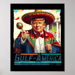 Affiche Golfe Des Usa Amérique Est 2025 Cinco De Mayo Trum