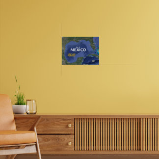 Affiche Golfe du Mexique