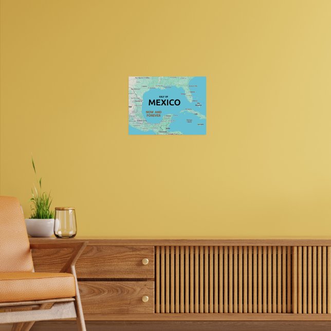 Affiche Golfe du Mexique (Salon 2)