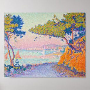 Affiche Golfe Juan Paul Signac