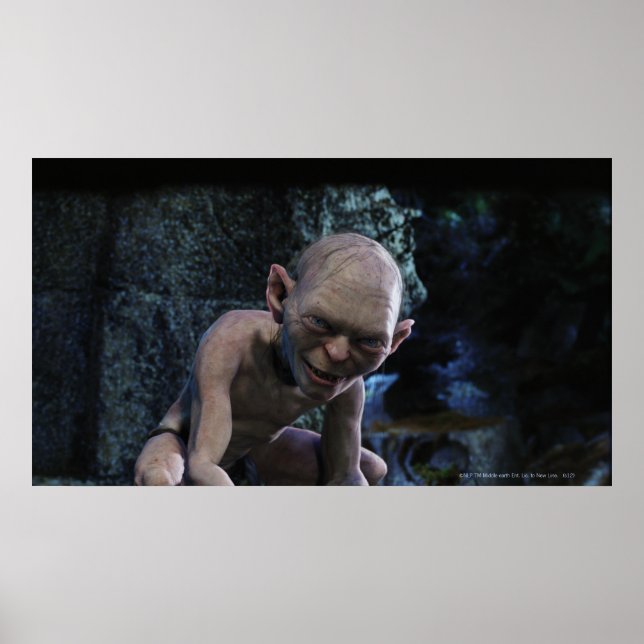 Affiche GOLLUM™ avec sourire (Devant)