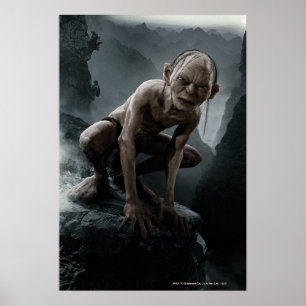 Affiche GOLLUM™ sur un rocher