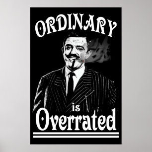 Affiche Gomez Addams Ordinaire est surévalué
