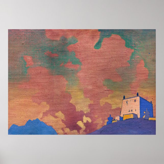 Affiche Gompa par Nicholas Roerich (Devant)
