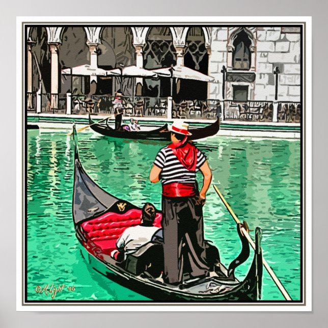 Affiche Gondolier (Devant)