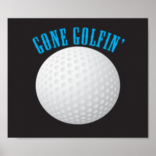 Affiche Gone Golfing