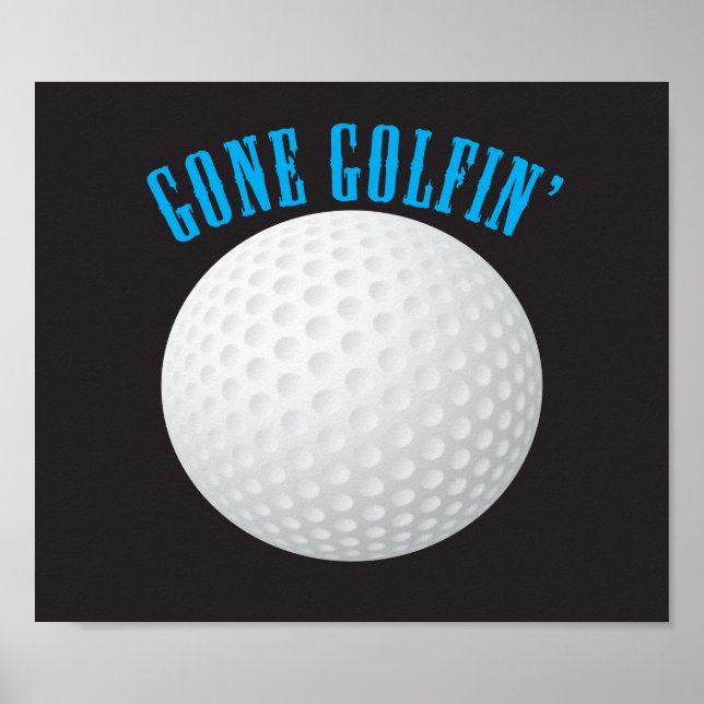 Affiche Gone Golfing (Devant)