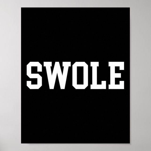 Affiche Gonole Drôle Poids Et Bodybuilding (Devant)