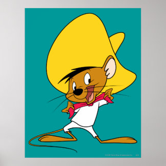 Affiche GONZALES™ À Cravate inclinée