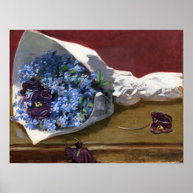 Affiche Gonzalès - Bouquet De Fleurs (Devant)