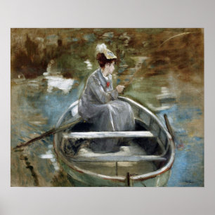 Affiche Gonzalès - Sur un bateau