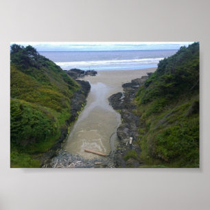 Affiche Good Fortune Cove, Cape Perpetua, OU